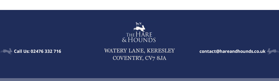 Thanks for visiting The Hare & Hounds